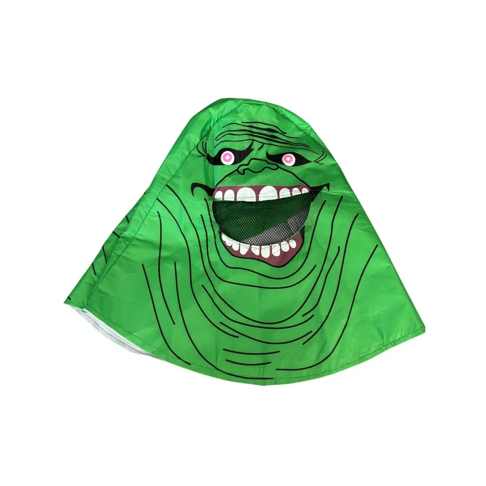 Rubies Ghostbusters Slimer Costume Headpiece Kids Green Mesh Mouth Mask 2016